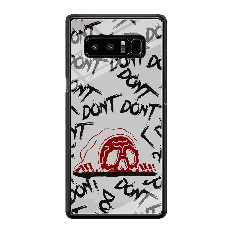 Please Don't Be Scare Samsung Galaxy Note 8 Case-Oxvistore