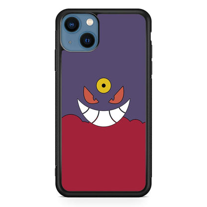 Pokemon Gengar Genuine Smile iPhone 15 Plus Case-Oxvistore