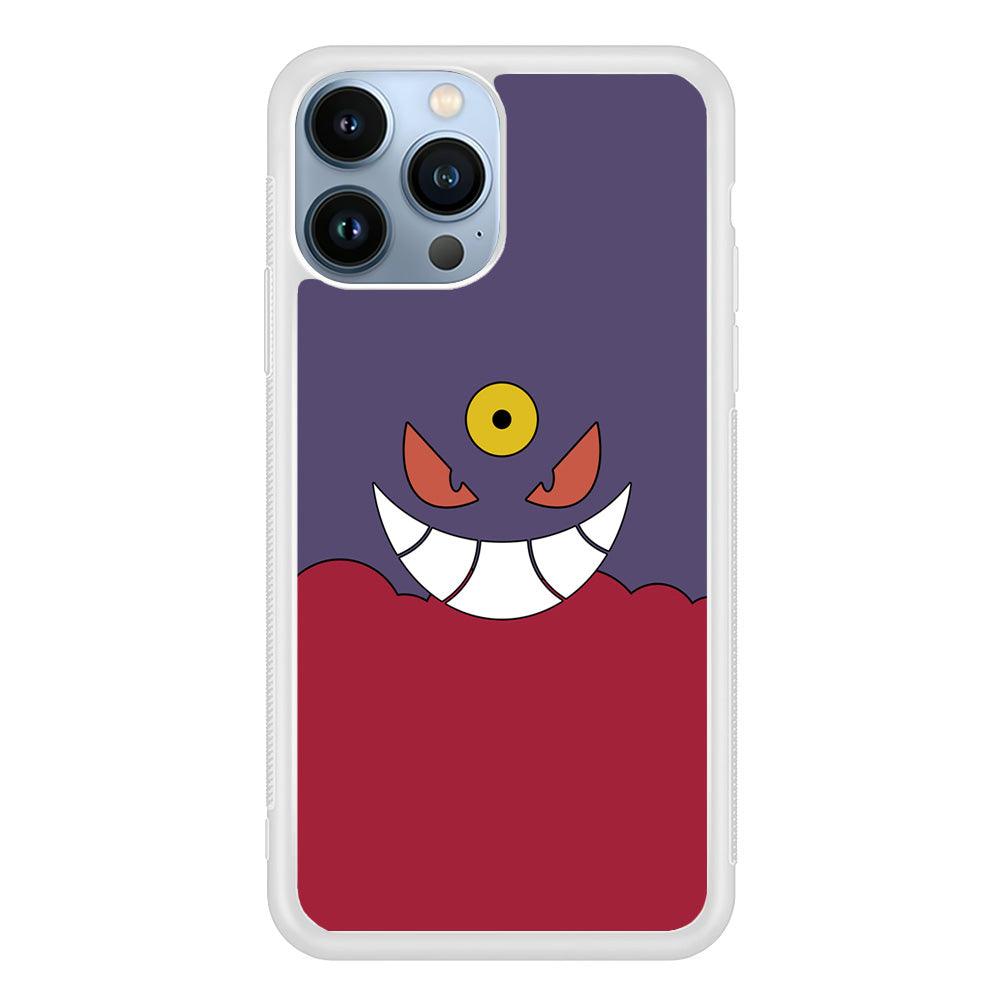 Pokemon Gengar Genuine Smile iPhone 14 Pro Case-Oxvistore