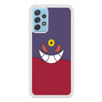 Pokemon Gengar Genuine Smile Samsung Galaxy A52 Case-Oxvistore