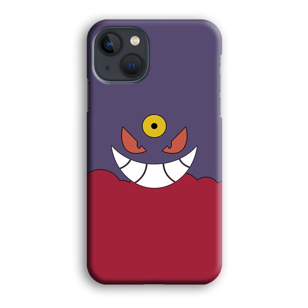 Pokemon Gengar Genuine Smile iPhone 14 Plus Case-Oxvistore