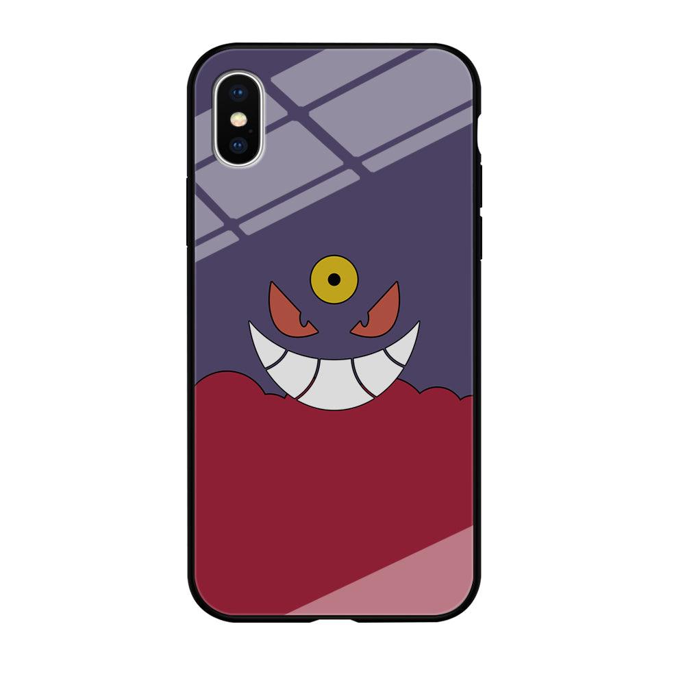 Pokemon Gengar Genuine Smile iPhone XS Case-Oxvistore