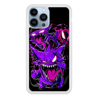 Pokemon Gengar Haunter Gatsly 2D Rubber Phone Case