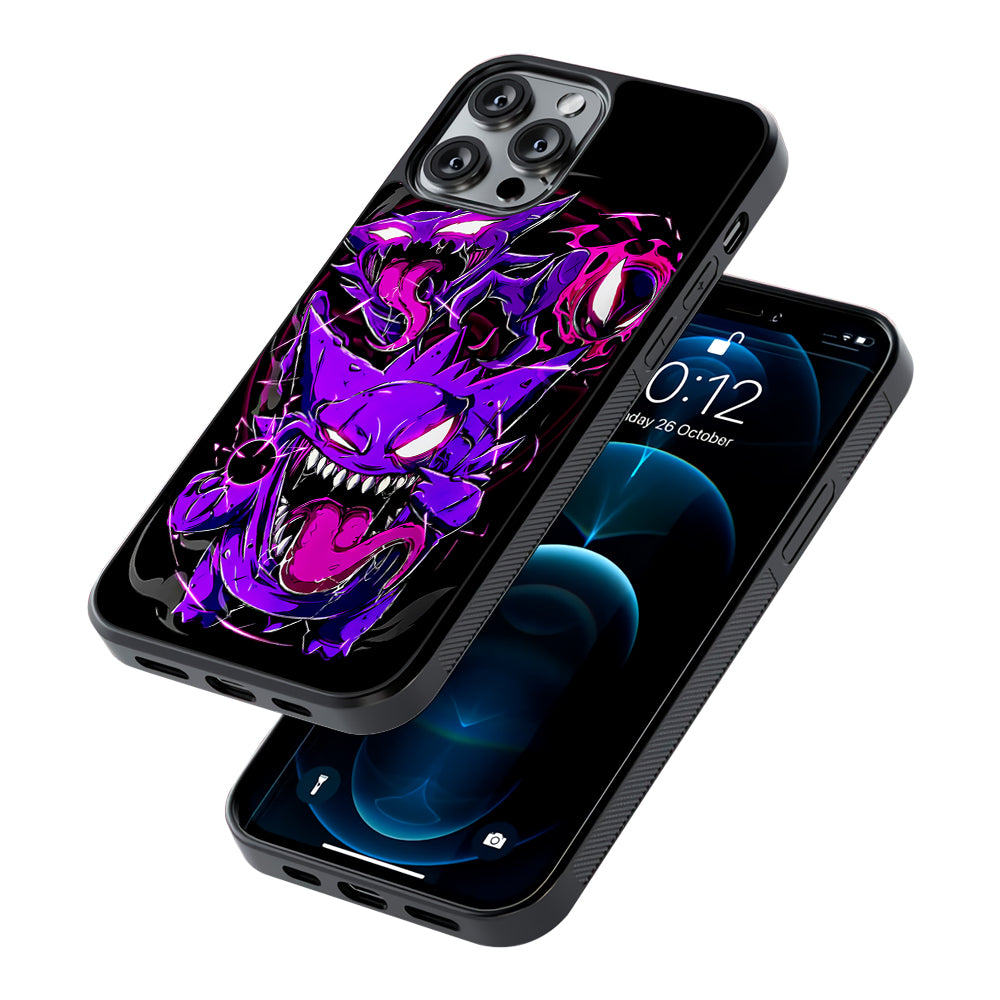 Pokemon Gengar Haunter Gatsly 2D Rubber Phone Case