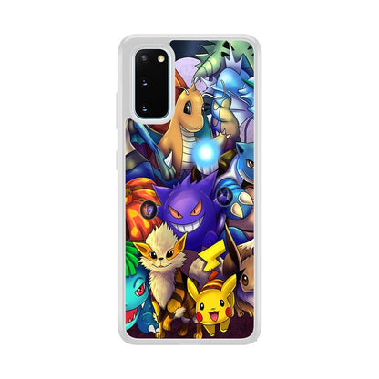 Pokemon Gengar Team in Action Samsung Galaxy S20 Case-Oxvistore