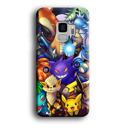 Pokemon Gengar Team in Action Samsung Galaxy S9 Case-Oxvistore