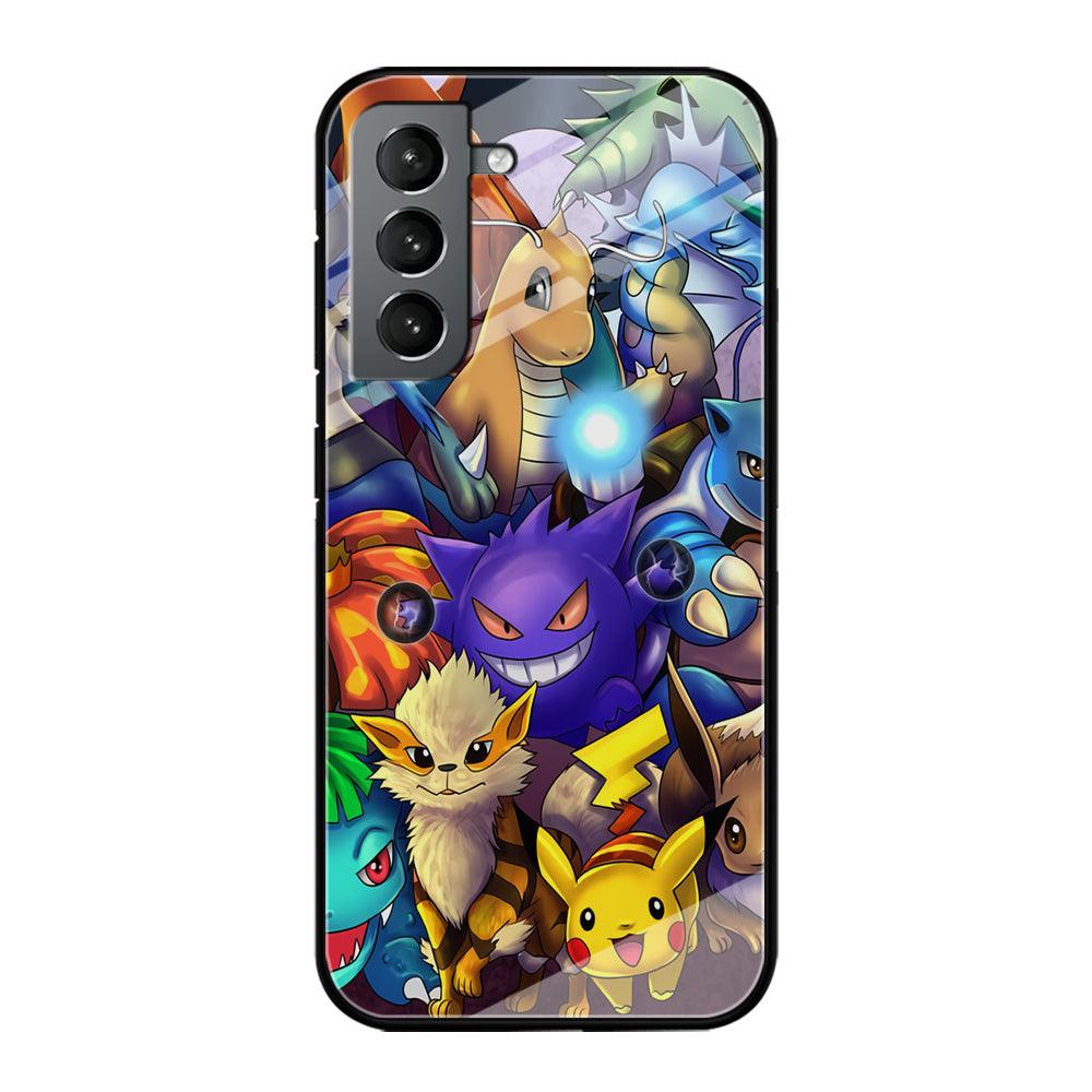 Pokemon Gengar Team in Action Samsung Galaxy S21 Case-Oxvistore