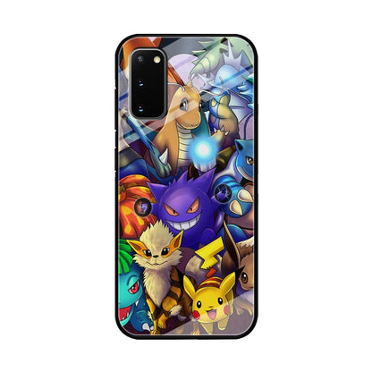 Pokemon Gengar Team in Action Samsung Galaxy S20 Case-Oxvistore