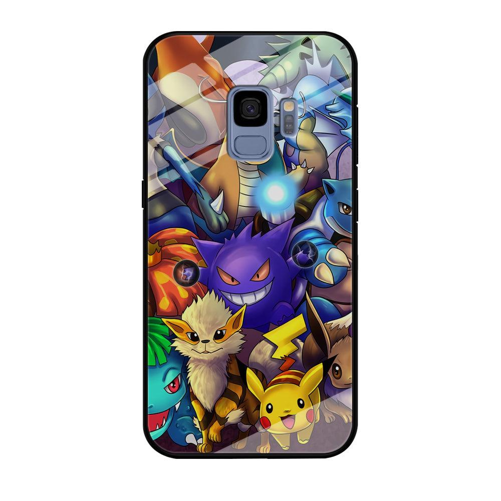 Pokemon Gengar Team in Action Samsung Galaxy S9 Case-Oxvistore