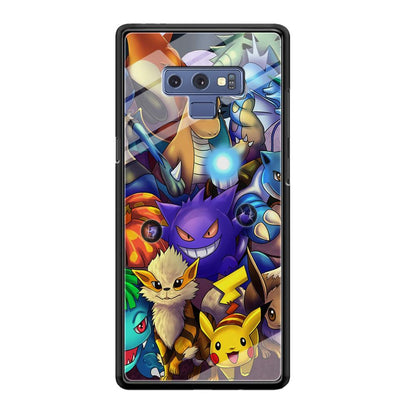 Pokemon Gengar Team in Action Samsung Galaxy Note 9 Case-Oxvistore