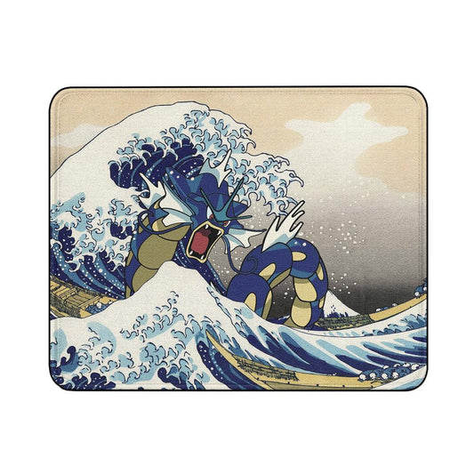 Pokemon Gyarados The Great Wave Mouse Pads-18x21 CM-Oxvistore
