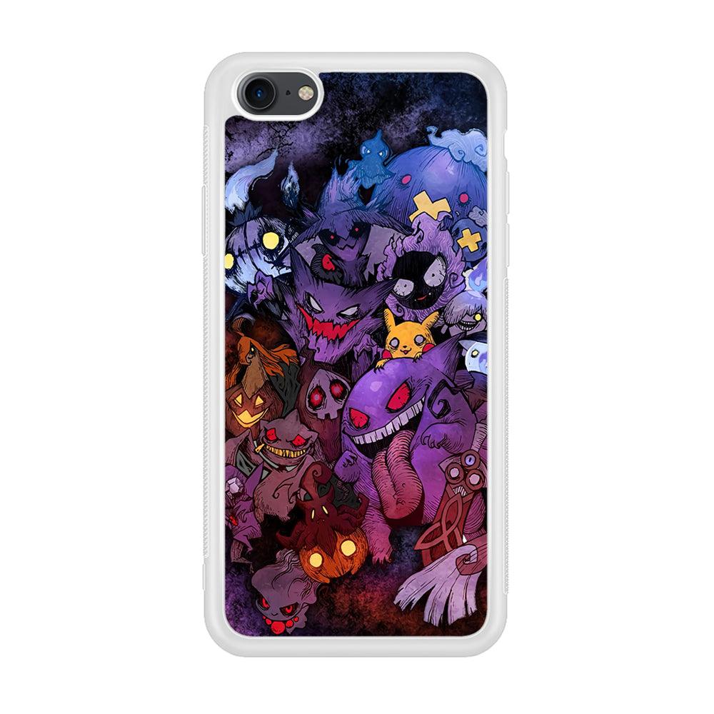 Pokemon Halloween Costume Gengar iPhone 7 Case-Oxvistore