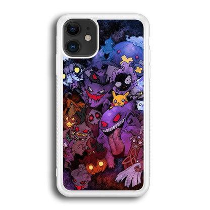 Pokemon Halloween Costume Gengar iPhone 12 Case-Oxvistore