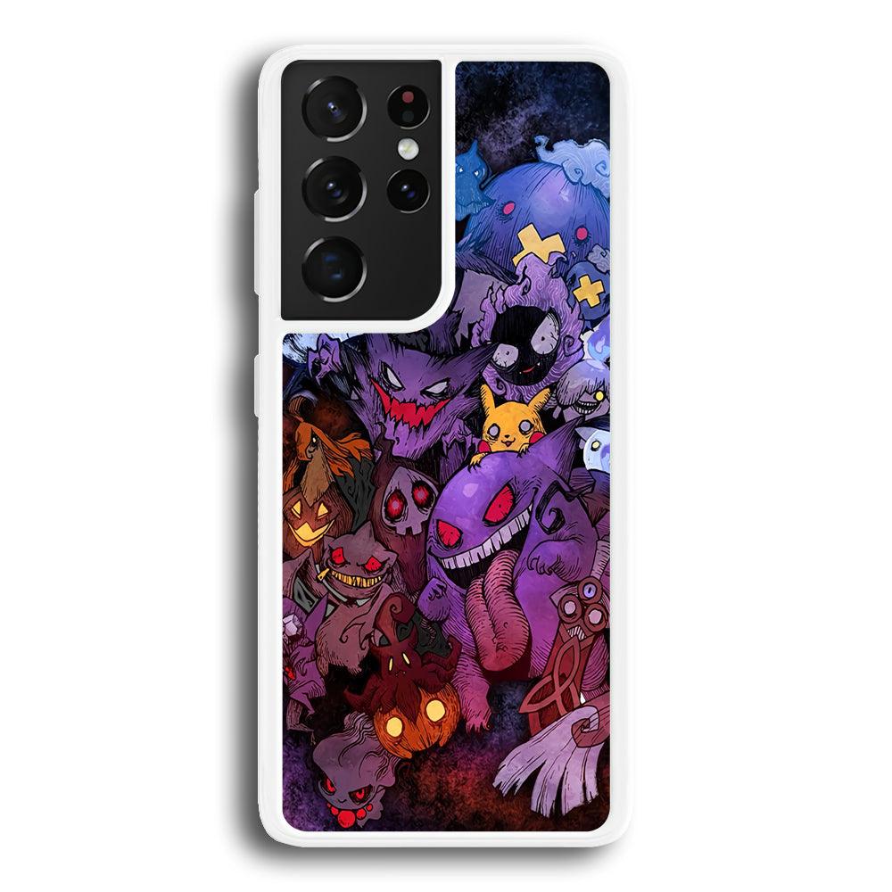 Pokemon Halloween Costume Gengar Samsung Galaxy S21 Ultra Case-Oxvistore