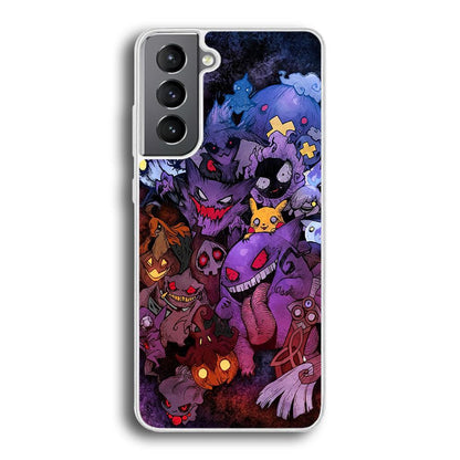 Pokemon Halloween Costume Gengar Samsung Galaxy S21 Plus Case-Oxvistore