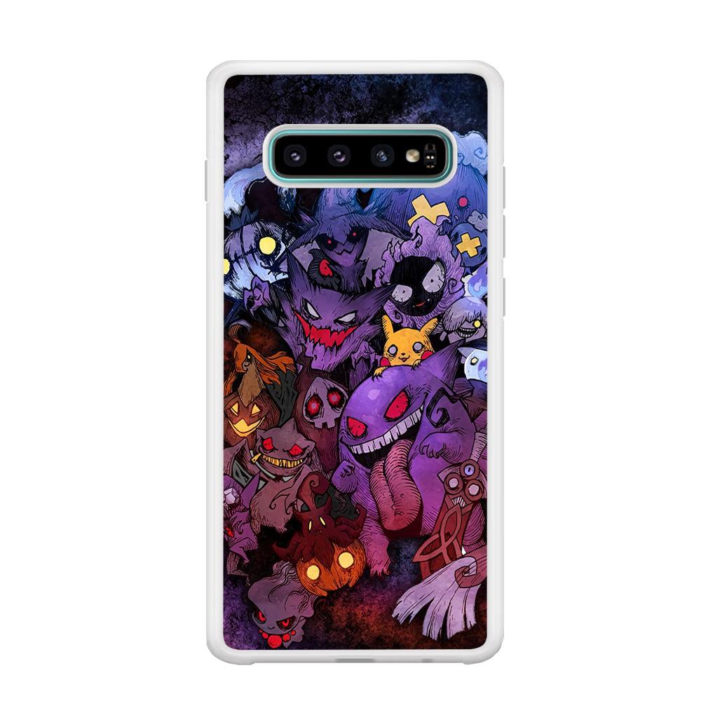 Pokemon Halloween Costume Gengar Samsung Galaxy S10 Plus Case-Oxvistore