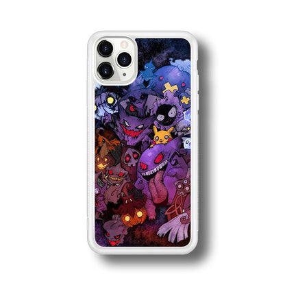 Pokemon Halloween Costume Gengar iPhone 11 Pro Max Case-Oxvistore