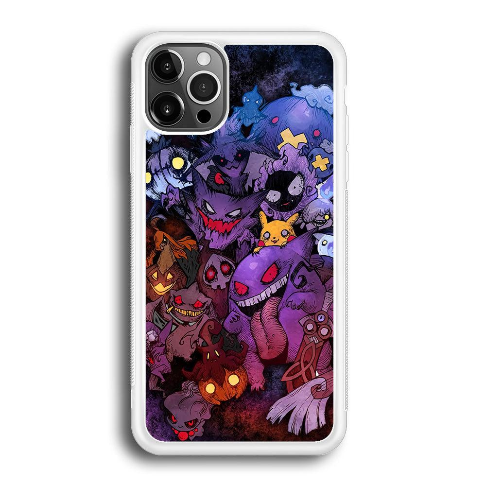 Pokemon Halloween Costume Gengar iPhone 12 Pro Max Case-Oxvistore