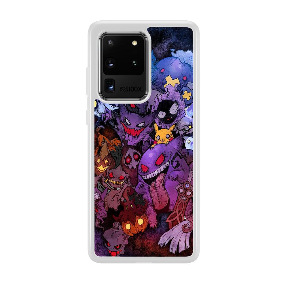 Pokemon Halloween Costume Gengar Samsung Galaxy S20 Ultra Case-Oxvistore