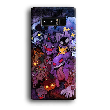 Pokemon Halloween Costume Gengar Samsung Galaxy Note 8 Case-Oxvistore