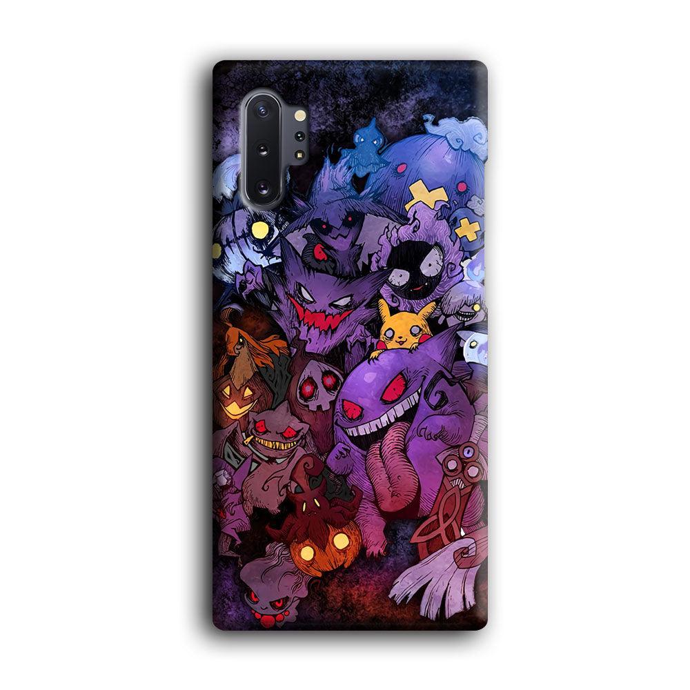 Pokemon Halloween Costume Gengar Samsung Galaxy Note 10 Plus Case-Oxvistore