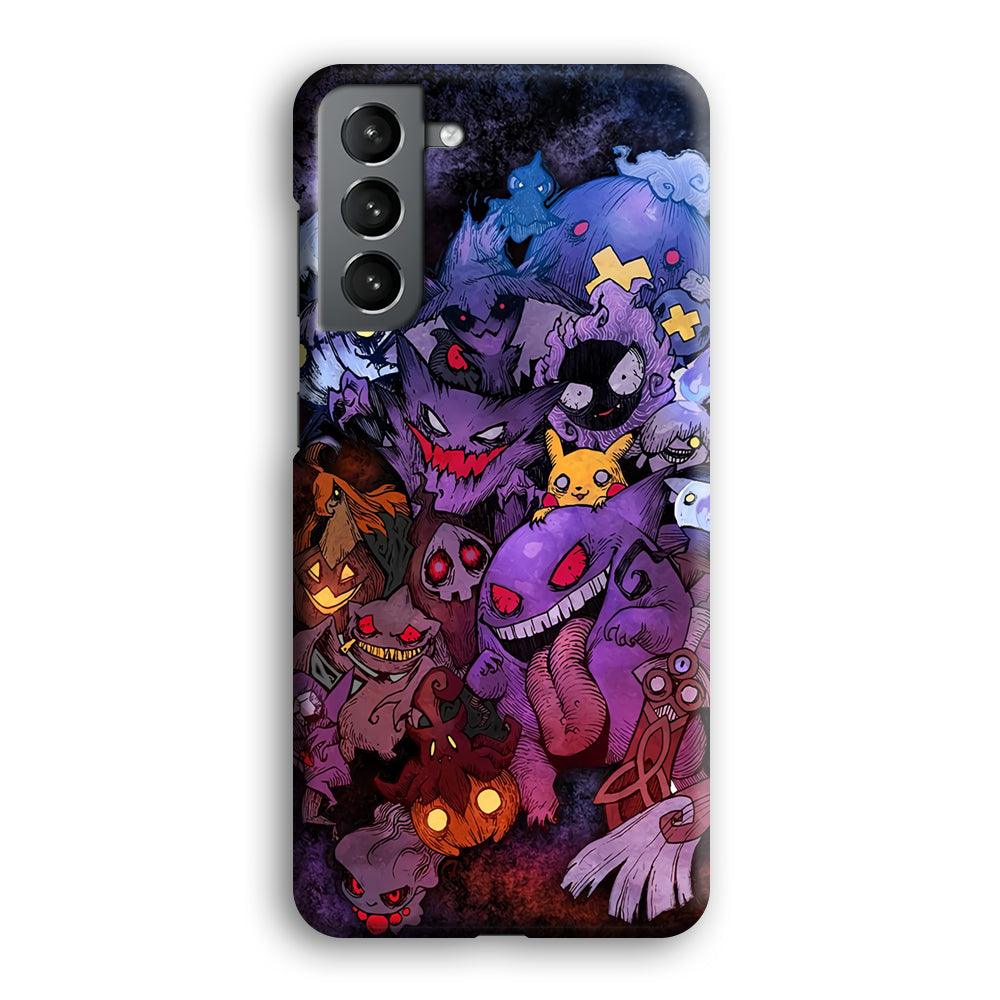 Pokemon Halloween Costume Gengar Samsung Galaxy S21 Plus Case-Oxvistore