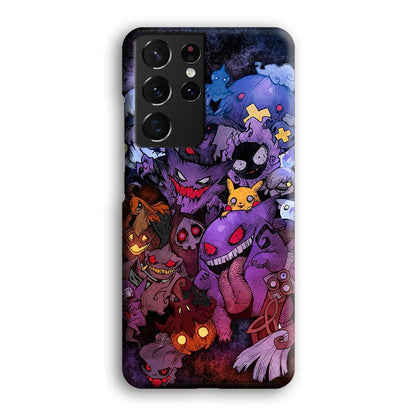 Pokemon Halloween Costume Gengar Samsung Galaxy S21 Ultra Case-Oxvistore