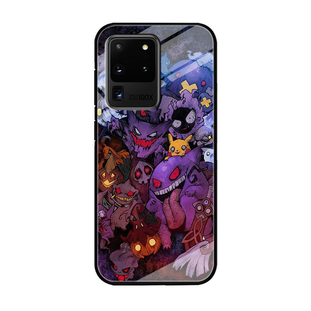 Pokemon Halloween Costume Gengar Samsung Galaxy S20 Ultra Case-Oxvistore