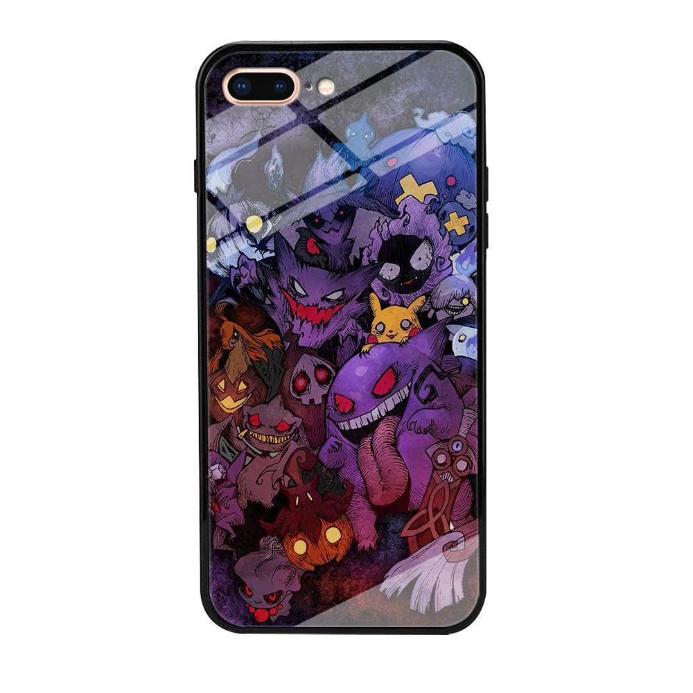 Pokemon Halloween Costume Gengar iPhone 7 Plus Case-Oxvistore