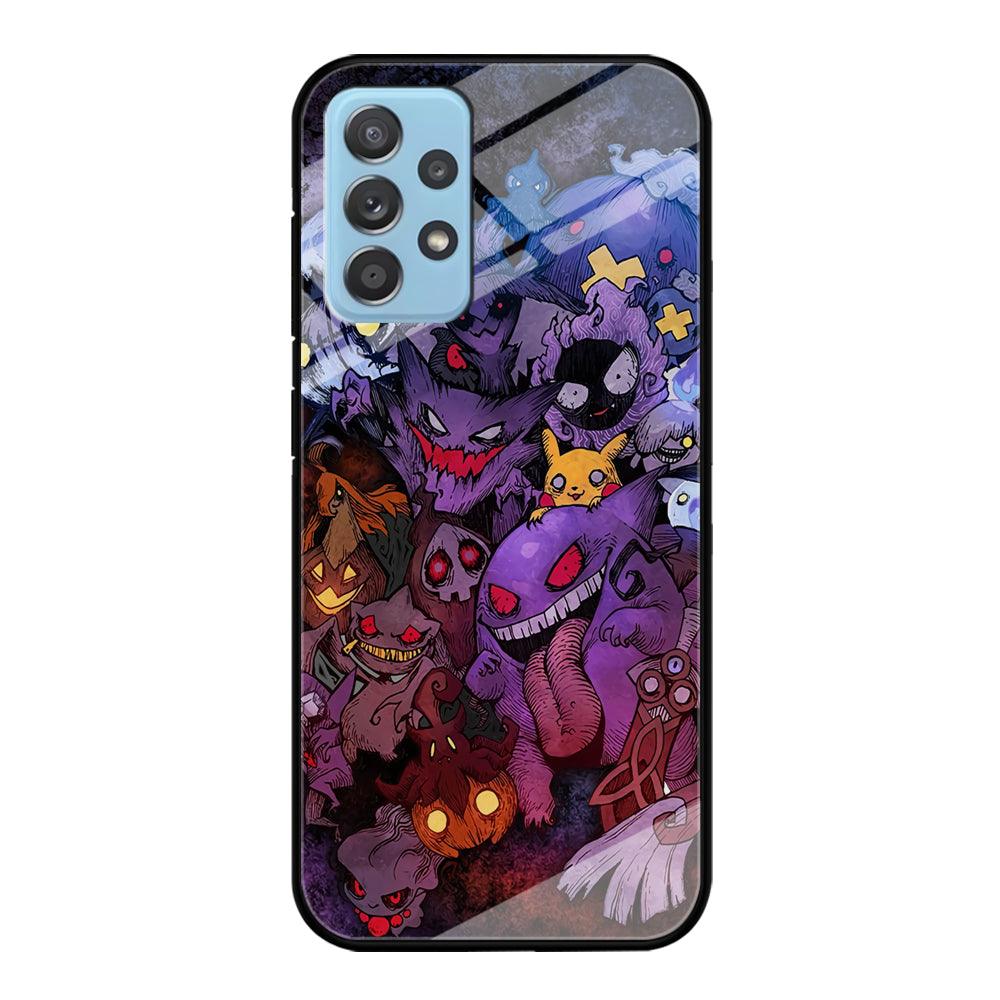 Pokemon Halloween Costume Gengar Samsung Galaxy A52 Case-Oxvistore