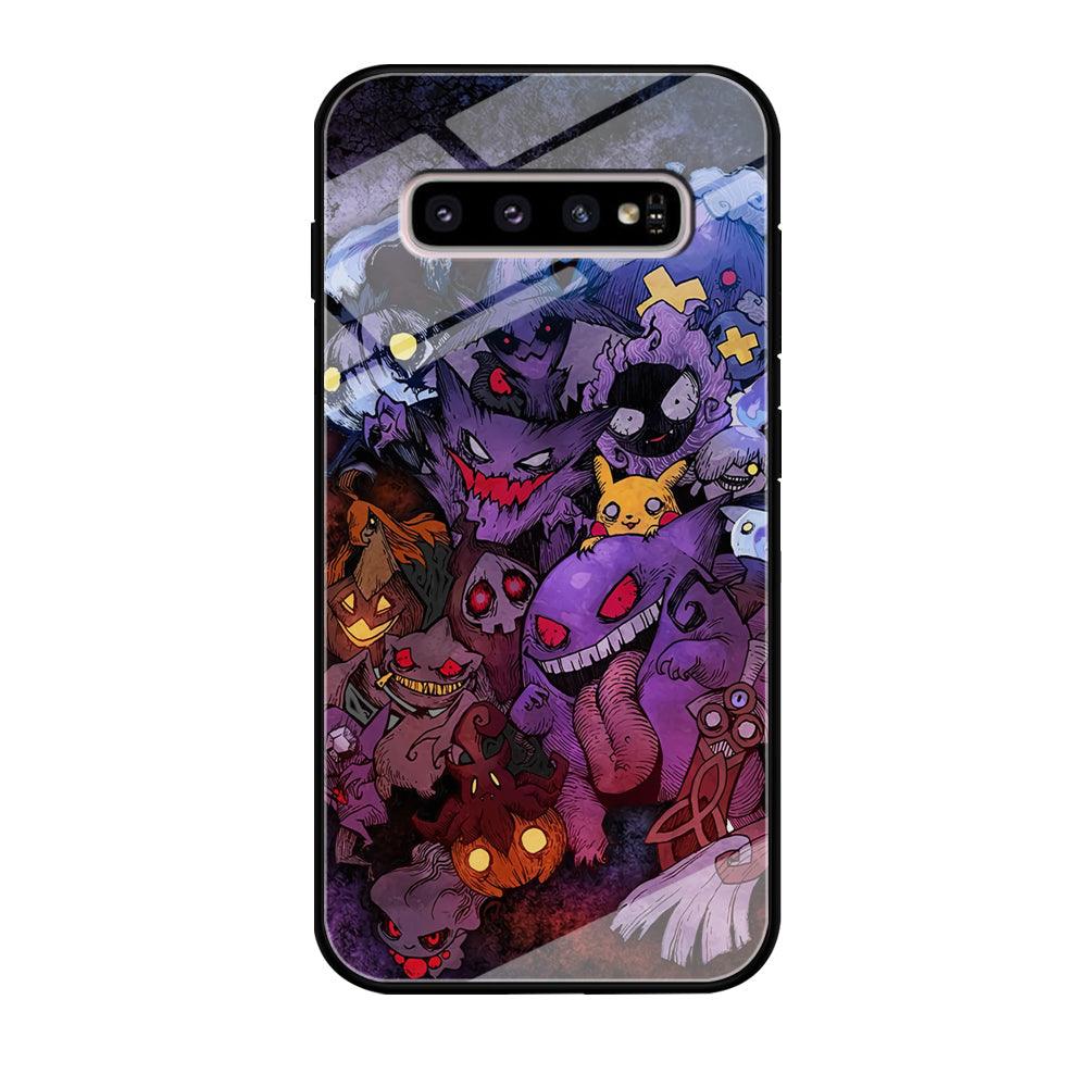 Pokemon Halloween Costume Gengar Samsung Galaxy S10 Plus Case-Oxvistore