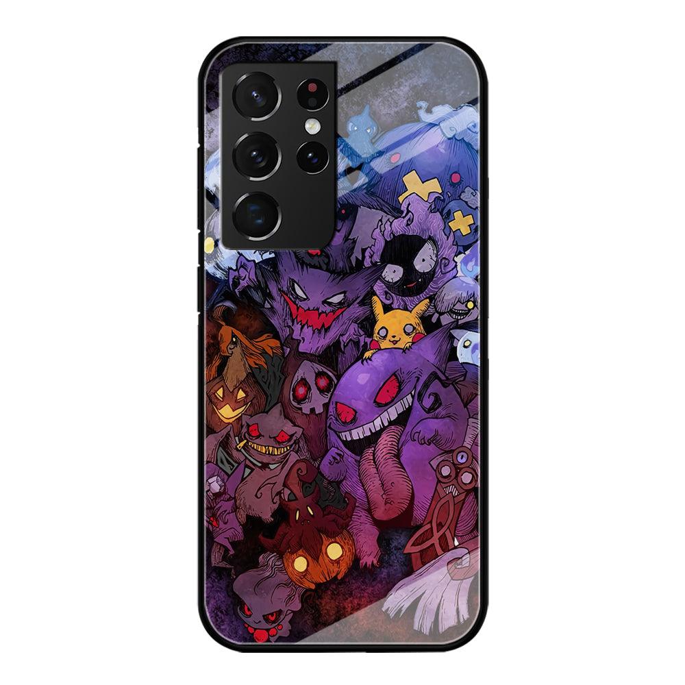 Pokemon Halloween Costume Gengar Samsung Galaxy S21 Ultra Case-Oxvistore