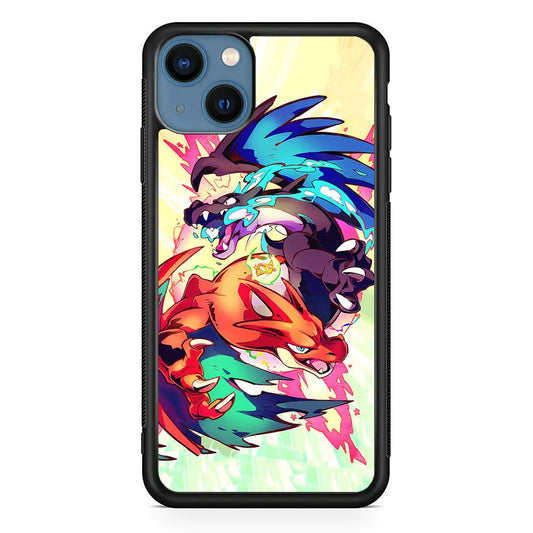 Pokemon Mega Charizard Heavy Punch iPhone 13 Case-Oxvistore