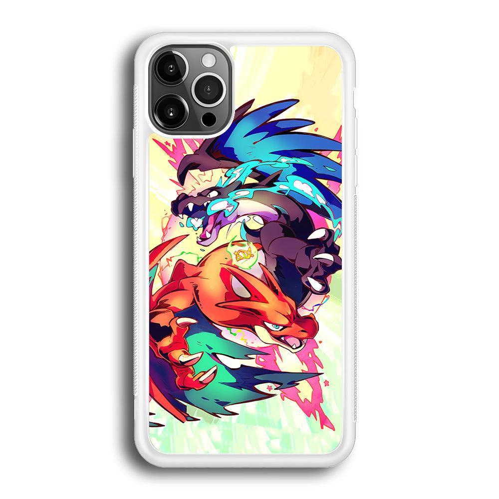 Pokemon Mega Charizard Heavy Punch iPhone 12 Pro Case-Oxvistore