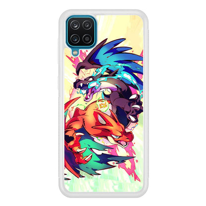 Pokemon Mega Charizard Heavy Punch Samsung Galaxy A12 Case-Oxvistore