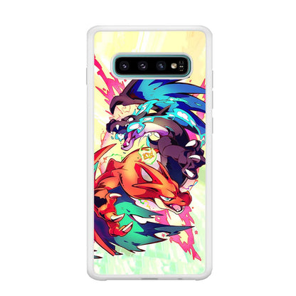 Pokemon Mega Charizard Heavy Punch Samsung Galaxy S10 Plus Case-Oxvistore