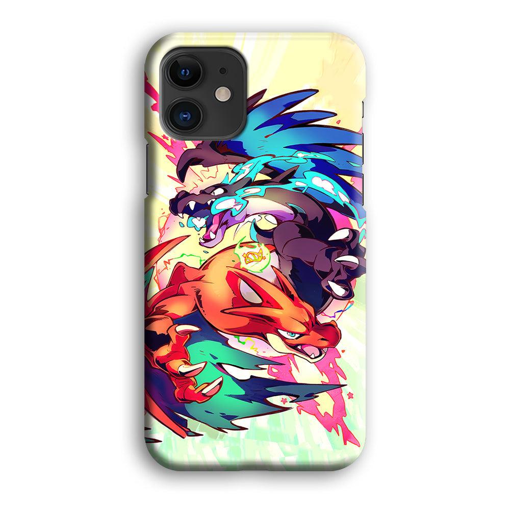 Pokemon Mega Charizard Heavy Punch iPhone 12 Case-Oxvistore