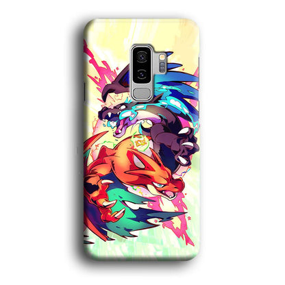 Pokemon Mega Charizard Heavy Punch Samsung Galaxy S9 Plus Case-Oxvistore