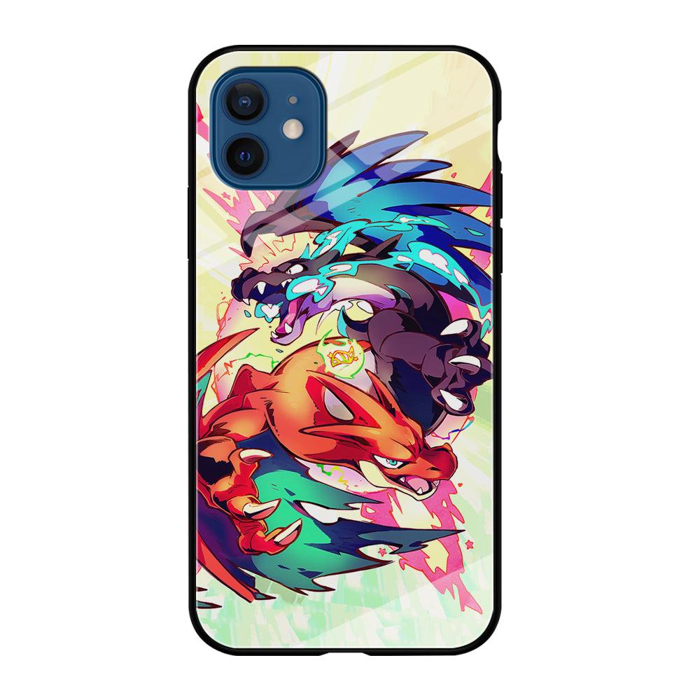 Pokemon Mega Charizard Heavy Punch iPhone 12 Case-Oxvistore