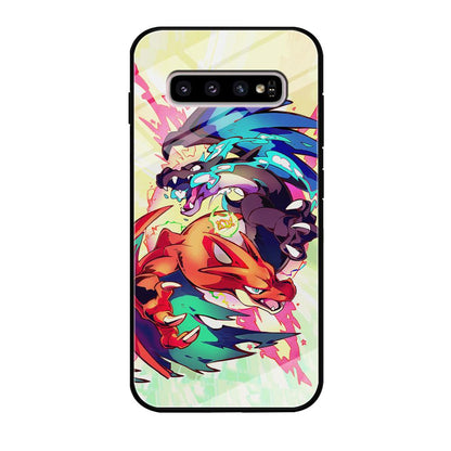 Pokemon Mega Charizard Heavy Punch Samsung Galaxy S10 Case-Oxvistore