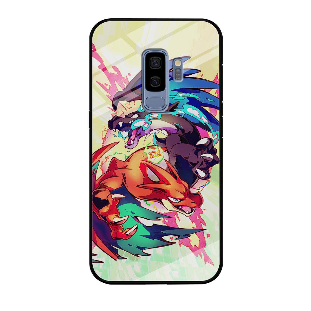 Pokemon Mega Charizard Heavy Punch Samsung Galaxy S9 Plus Case-Oxvistore