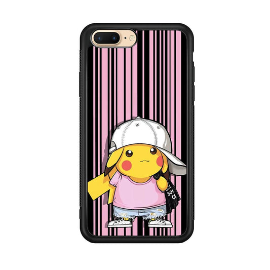 Pokemon Pikachu Casual Outfit iPhone 7 Plus Case-Oxvistore