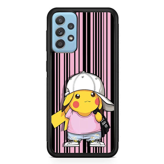 Pokemon Pikachu Casual Outfit Samsung Galaxy A52 Case-Oxvistore