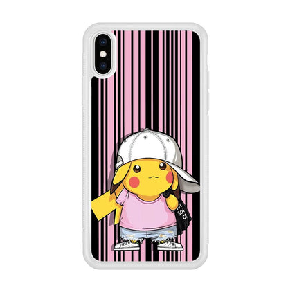 Pokemon Pikachu Casual Outfit iPhone Xs Max Case-Oxvistore