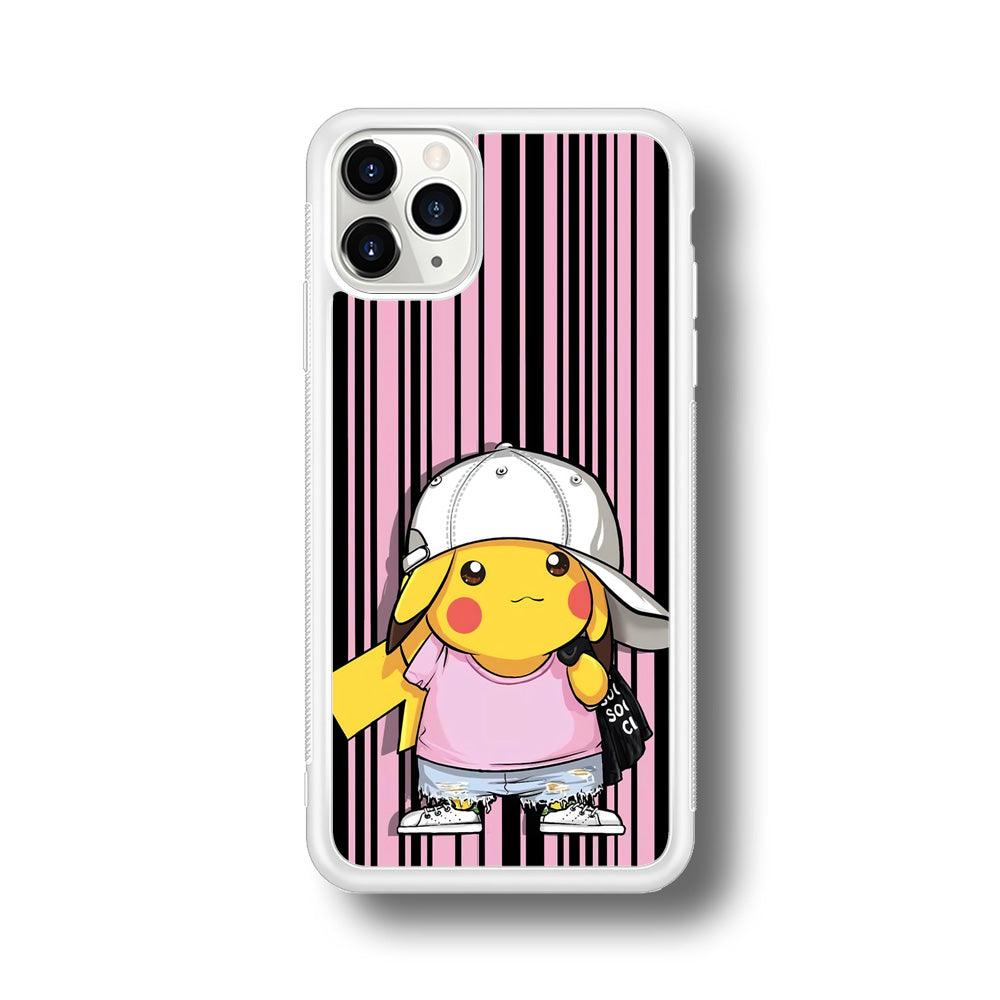 Pokemon Pikachu Casual Outfit iPhone 11 Pro Max Case-Oxvistore