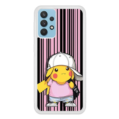 Pokemon Pikachu Casual Outfit Samsung Galaxy A32 Case-Oxvistore