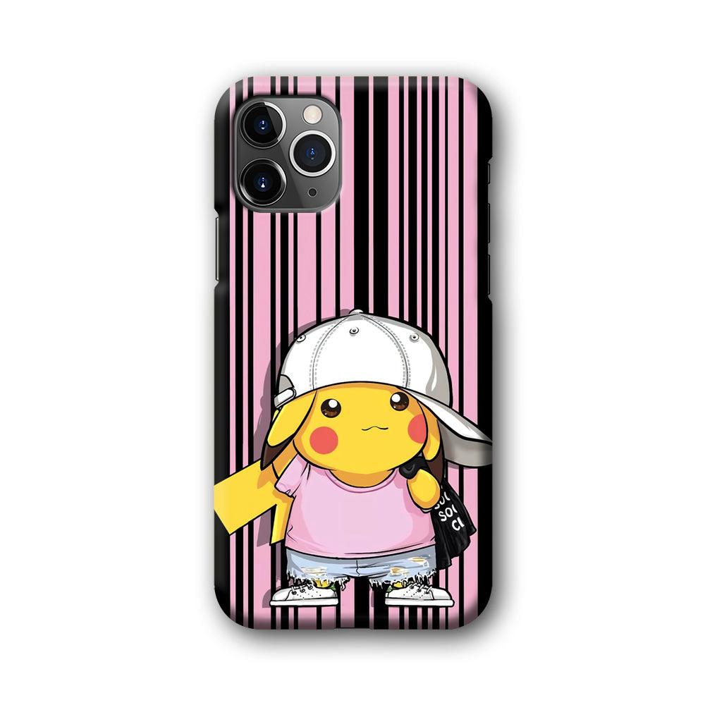 Pokemon Pikachu Casual Outfit iPhone 11 Pro Max Case-Oxvistore