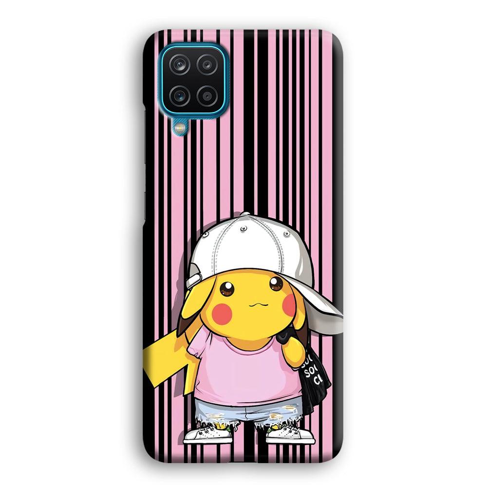 Pokemon Pikachu Casual Outfit Samsung Galaxy A12 Case-Oxvistore