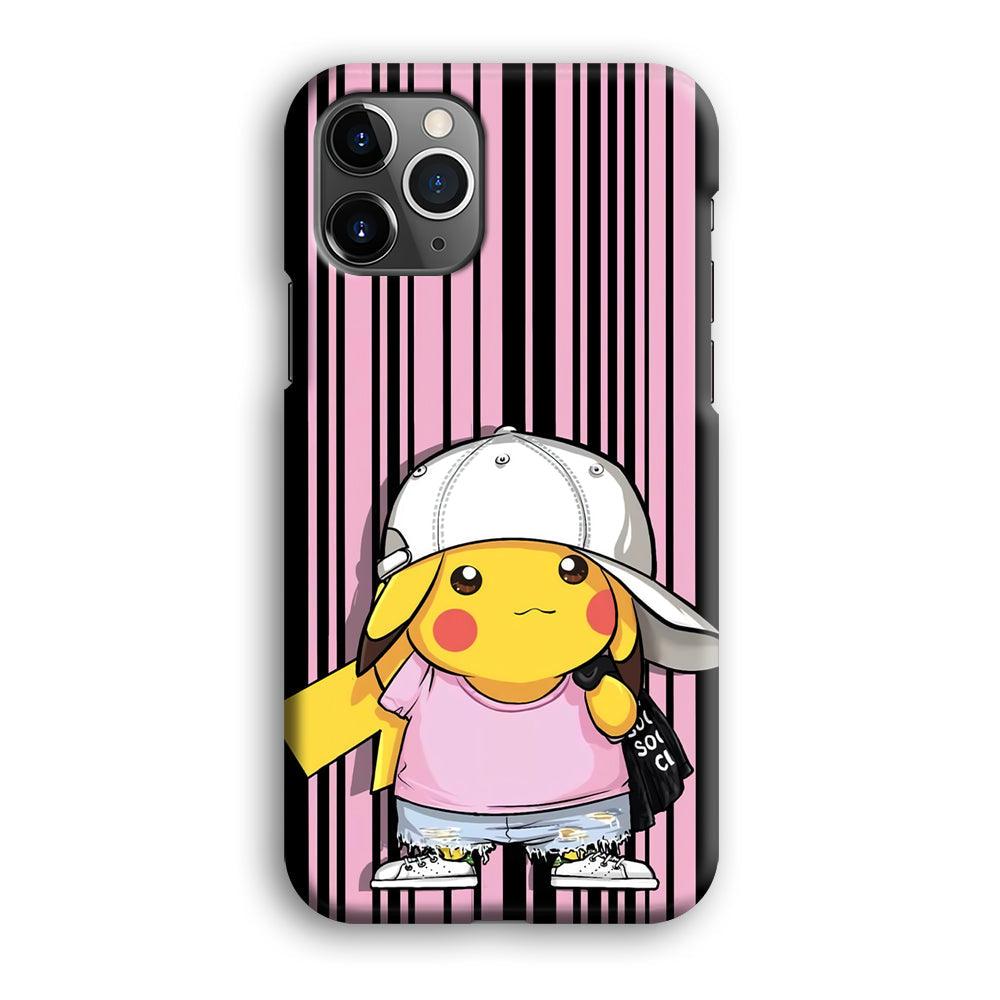 Pokemon Pikachu Casual Outfit iPhone 12 Pro Max Case-Oxvistore