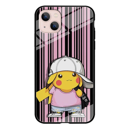 Pokemon Pikachu Casual Outfit iPhone 14 Plus Case-Oxvistore